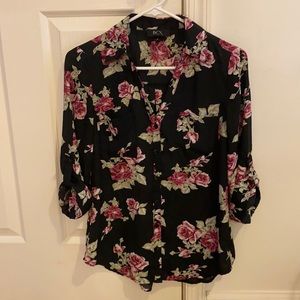 floral BCX blouse (Macy’s)